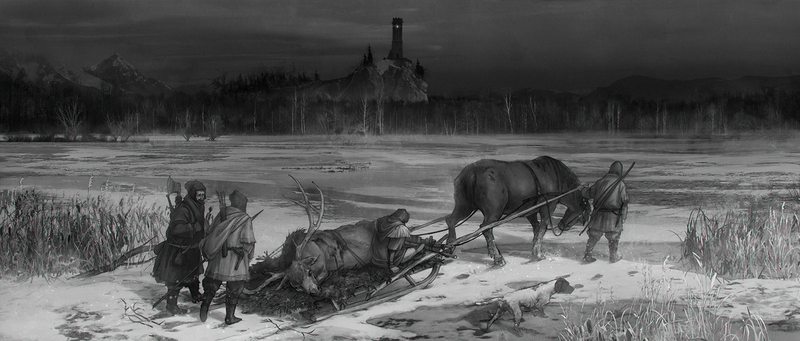 Illustration for article titled The Beautiful Sketches Behind The Witcher 3's Ending